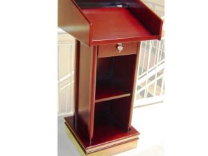 Executive Podium with a lockable drawer